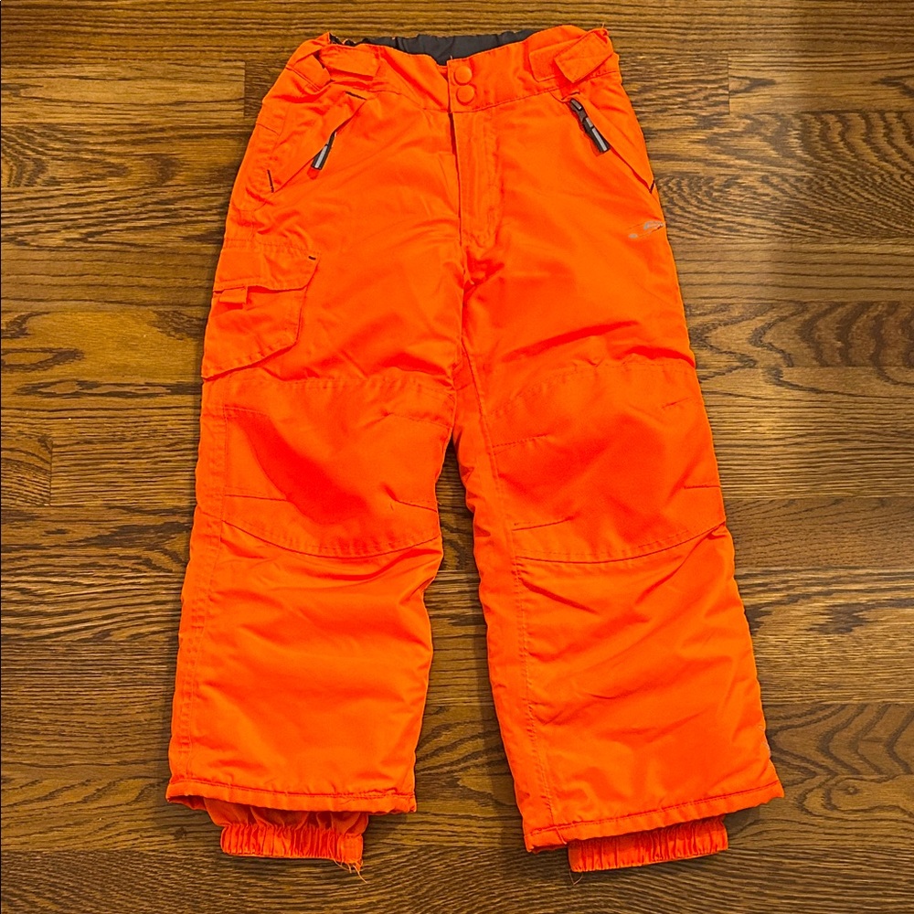 Champion Kids' Vibrant Orange Snow Pants